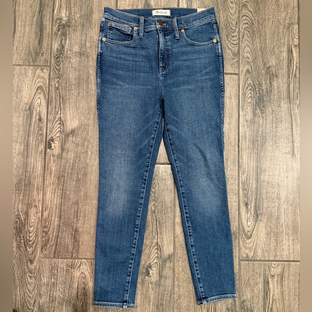 Madewell 10” High Rise Skinny Jeans w/ Magic Pockets